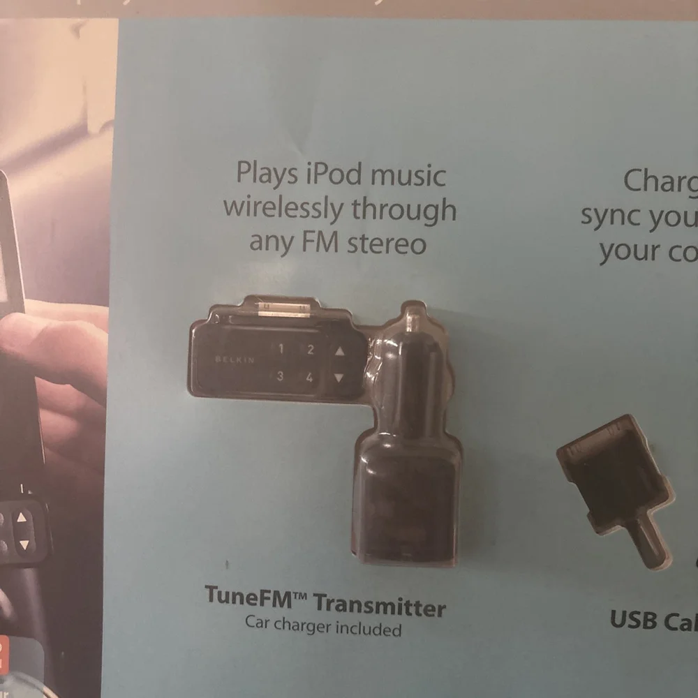 Belkin Car & Home Kit for iPod NEW Sealed.